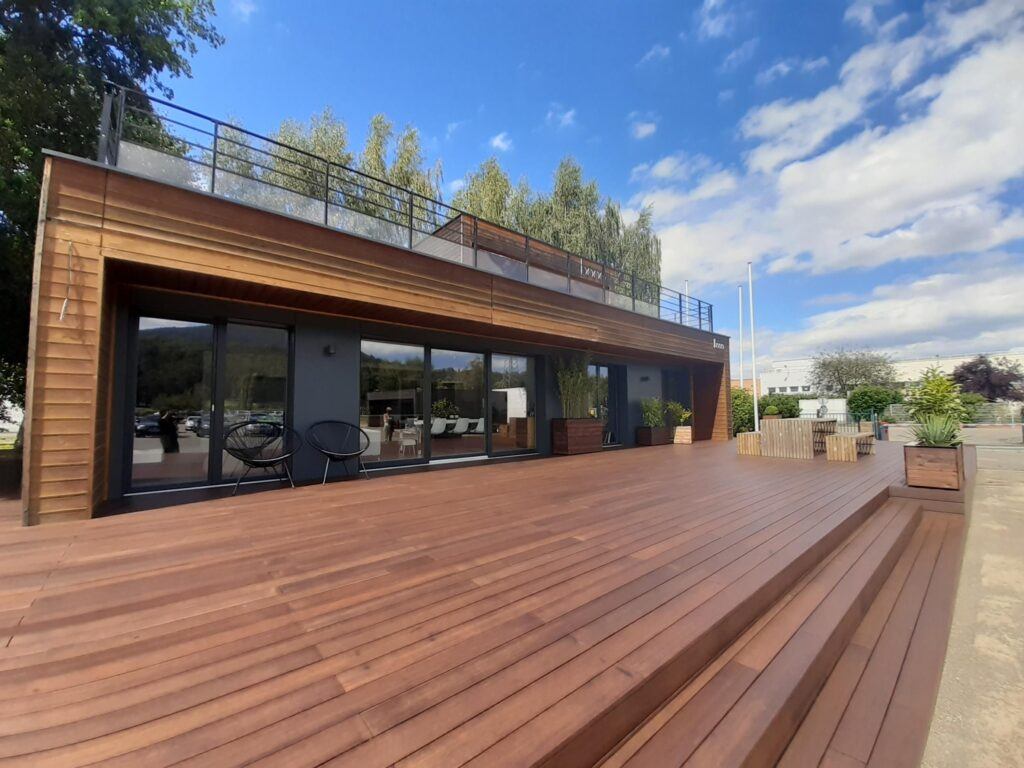 Terrasse en bambou MOSO® dans France